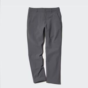 Uniqlo Medium Heat Tech Gray Women's Pants